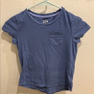 Blue Short Sleeve Kids Tee